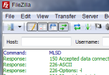 FileZilla Screenshot