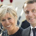 New France President 39years old and wife 65 years old