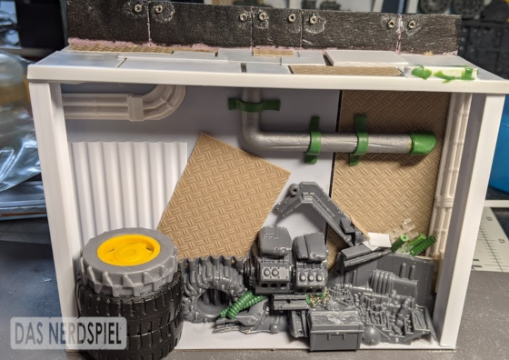 WIP Spare Parts and Gubbins for a Gorkamorka Fort