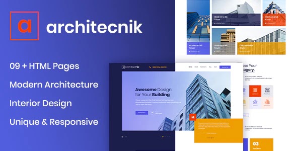 Architecture & Interior Design Agency Template 