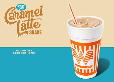 Whataburger's Caramel Latte Shake.