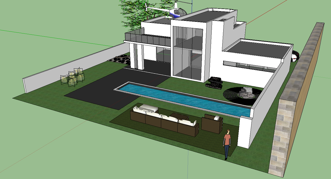 Google SketchUp PROJECT 3 HOUSE IT 200 STEVEN YANG