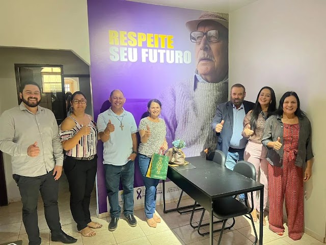 Vereador de Goiânia Paulo Magalhães visita Centro Dia do Idoso em Senador Canedo e ficou impressionado com estrutura da unidade