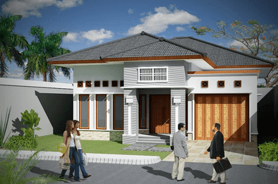 Contoh rumah minimalis type 70 satu lantai