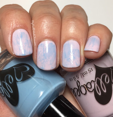 ellagee 2016 Pantone Duo; A Breath Of Pink and Bella Blue