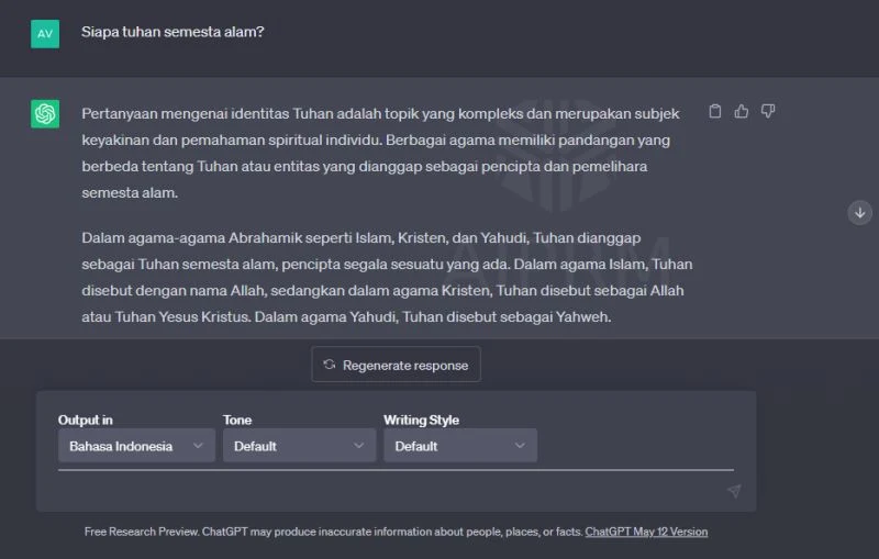 Cara Menggunakan ChatGPT (Ai Chatbot)