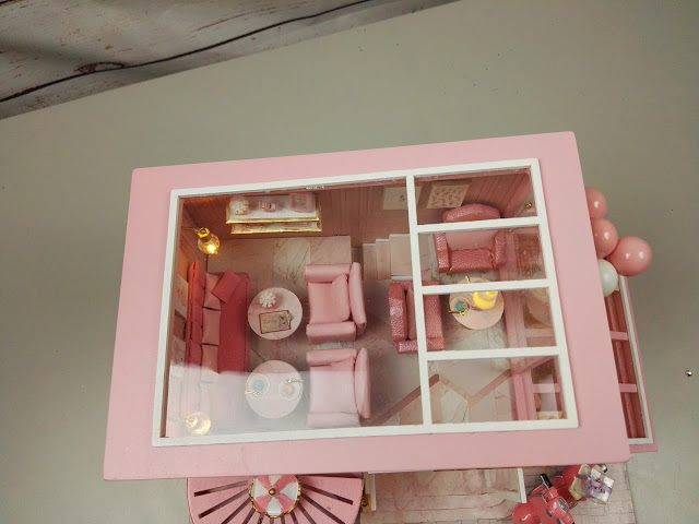 Dollhouse diy Carousel Cutebee Casa delle bambole fai da te