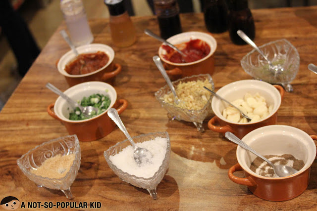 Sauces for Korean Manor Buffet - Shabu-Shabu