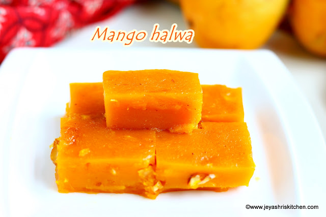 Mango halwa recipe