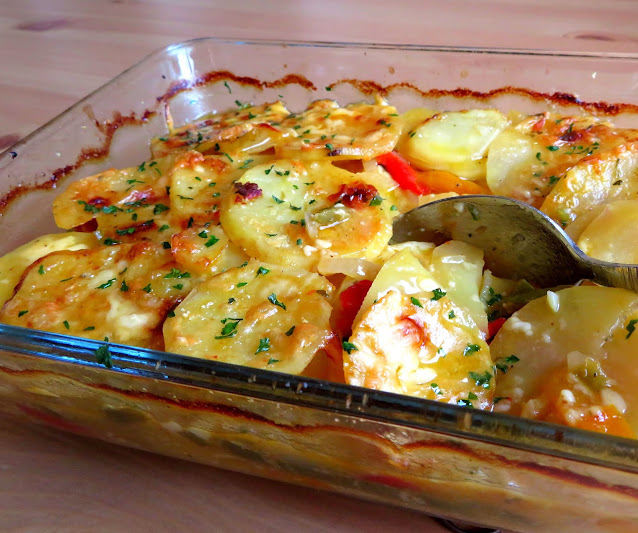 Jalapeno & Cheese Potato Bake