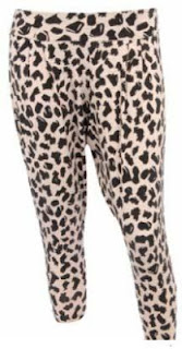 Model celana panjang korea wanita Motif Celana Leopard