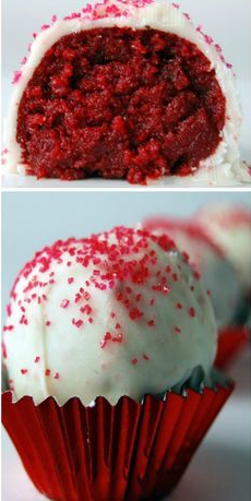 RED VELVET CAKE BALLS