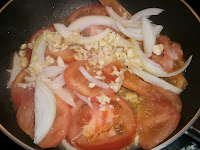 Macarrones al Pomodoro, con tomate fresco.