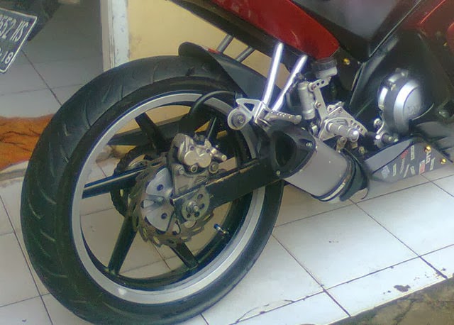 Foto Modif Vixion Sport Elegan Model R125 Biaya Rp 11 Jutaan