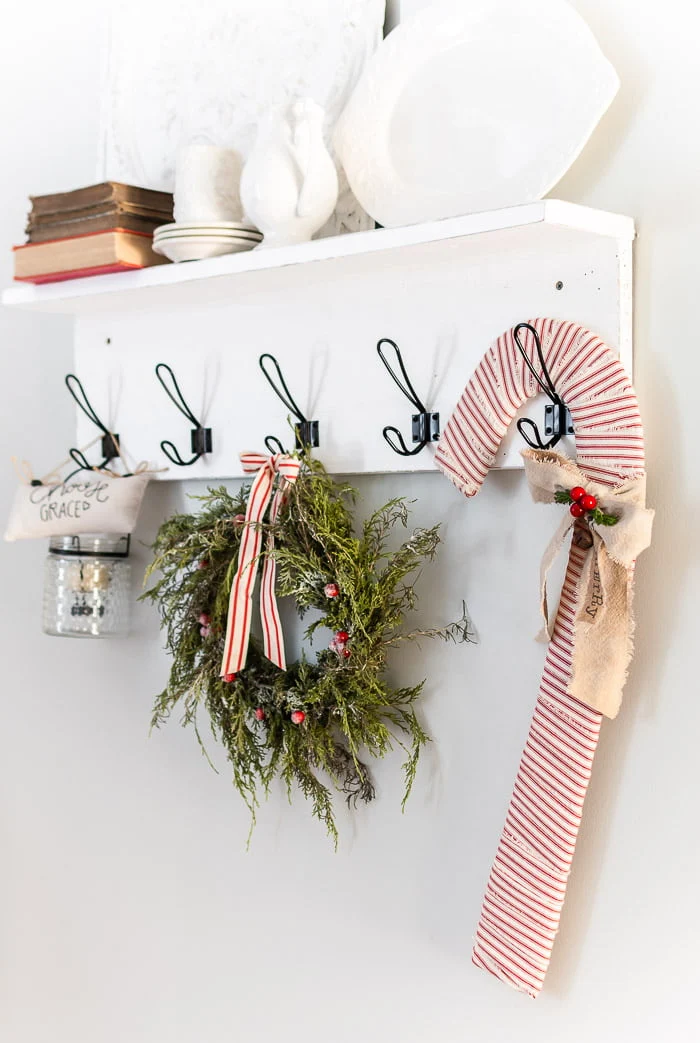 How To Make Ribbon And Ticking Christmas Ornaments - Thistle Key Lane