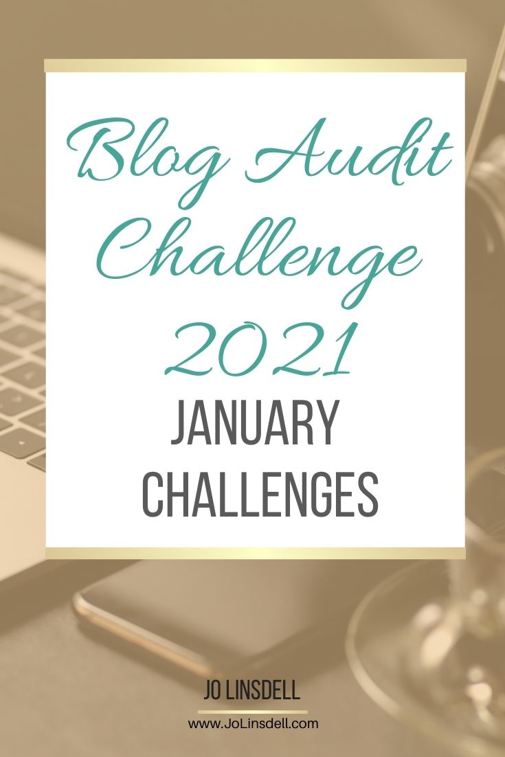 Blog Audit Challenge 2021: January Challenges