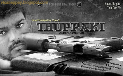 THUPPAKI FIRST LOOK WILL BE ON FEB 1ST