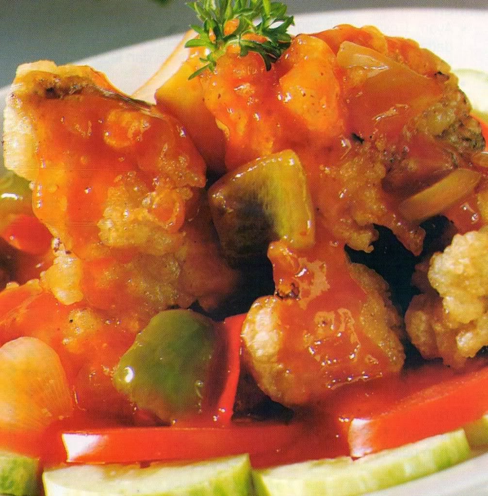  kuluyuk  sweet and sour chicken ayam  kuluyuk  