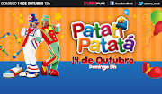O show do Patati Patatá ao vivo acontece no BarraMuisic, dia 14 de Outubro, .