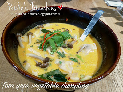 Paulin's Muchies - Cha Thai at Telok Ayer Street - Tom yum vegetable dumpling