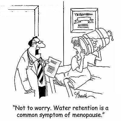 What causes water retention