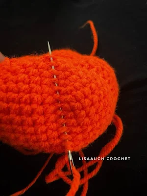 pumpkin crochet windspinner how to crochet a pumpkin