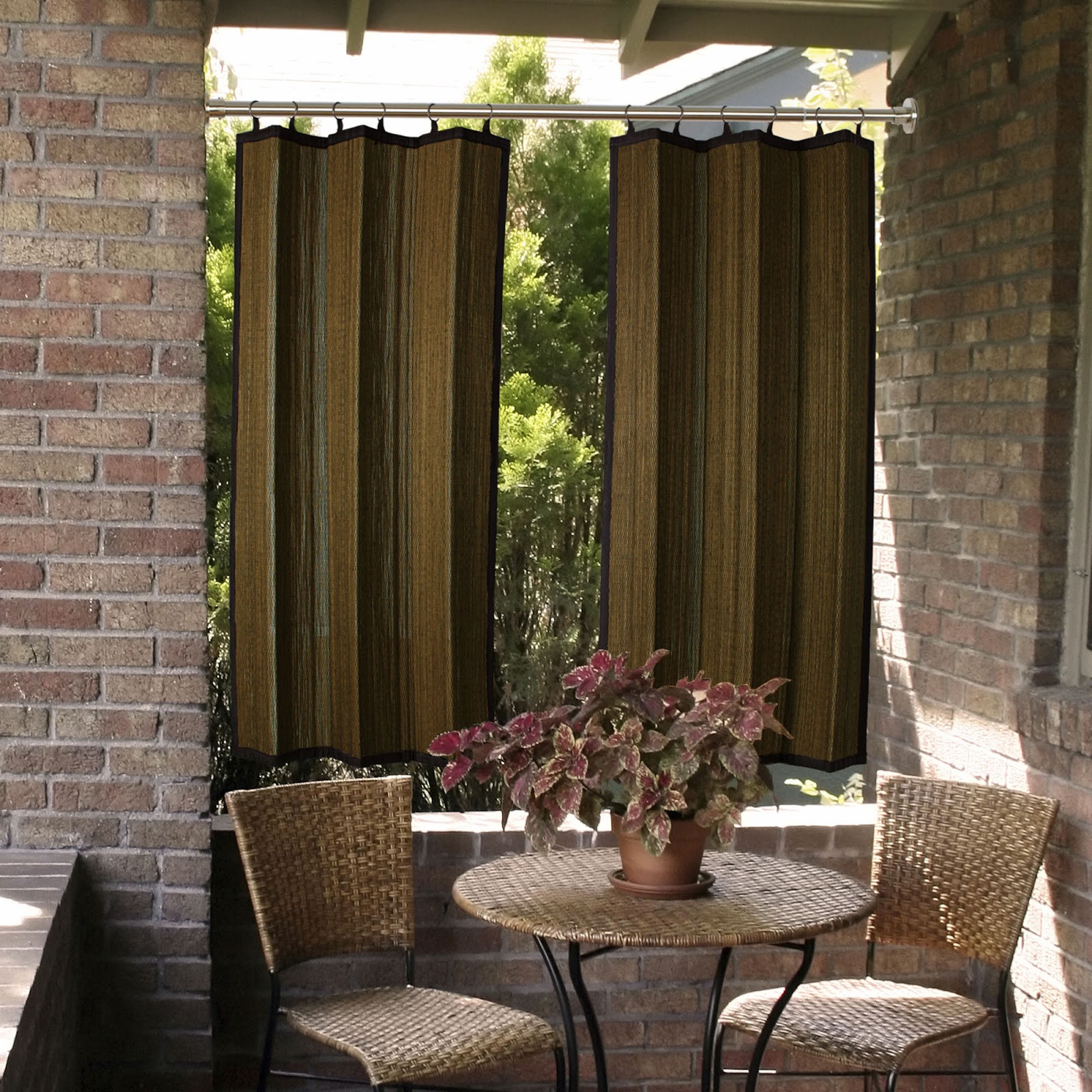 Bamboo Curtains For Doors Bamboo Fencing for Outdoors