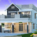 3 bedrooms 1720 sq. ft. modern home design