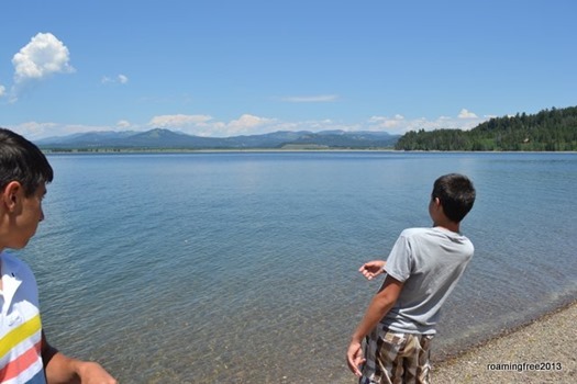 Skipping stones