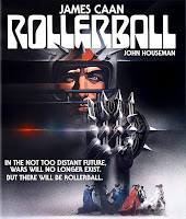 James Caan in Rollerball Bluray Cover