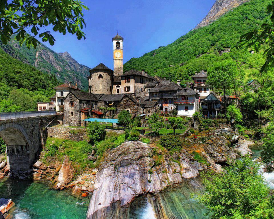 My amazing world: Beautiful village of Ticino lavertezzo 