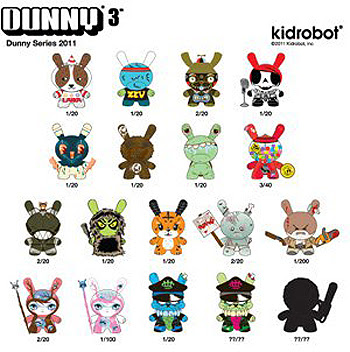 First Look - Dunny Series 2011 Checklist and Ratios