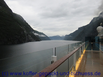 Geirangerfjord und Geiranger Norwegen Kreuzfahrt Mein Schiff 4