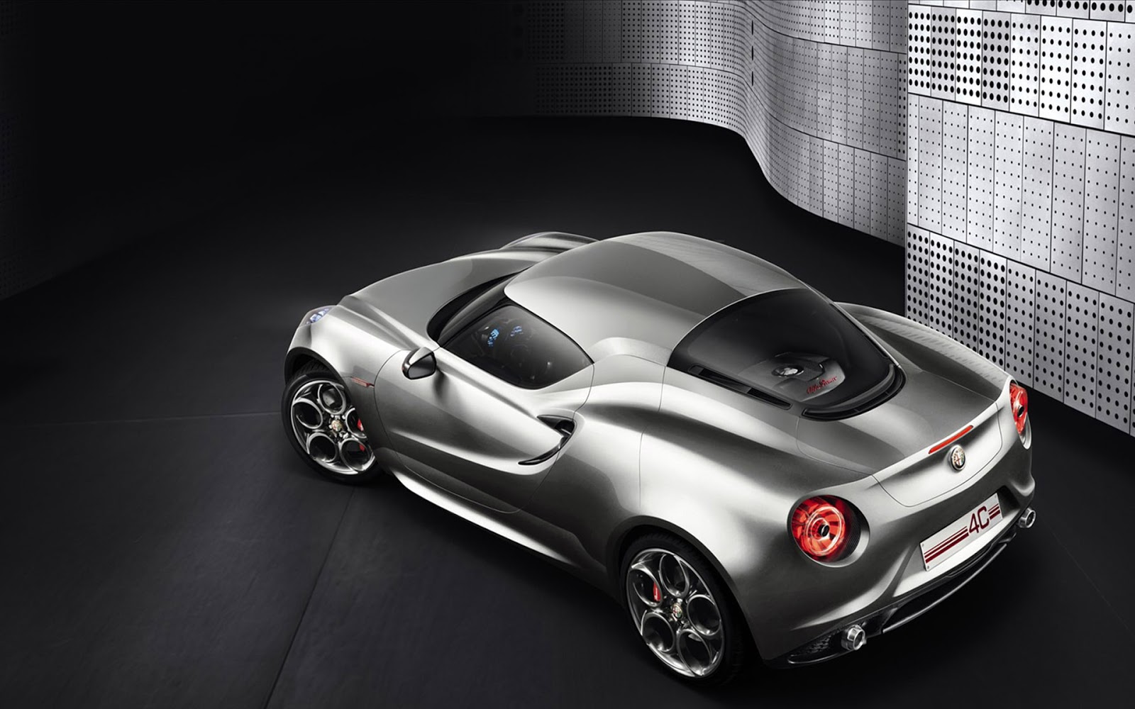 Auto Cars Wallpapers 2013: 2013 Alfa Romeo 4C Concept 2 cars model