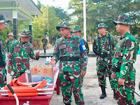 Wadanrindam XVI/Ptm pimpin acara pembukaan Latihan Olah Yudha Prodi Dikmata TNI AD Gel. II TA 2023 (OV)