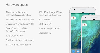 Ini Dia 12 Fitur Unggulan Dari Smartphone Google Pixel