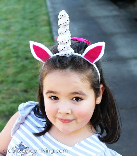 How to make a DIY unicorn horn headband