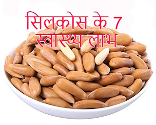 सिलकोस के 7 स्वास्थ्य लाभ / 7 health benefits of chilgoza