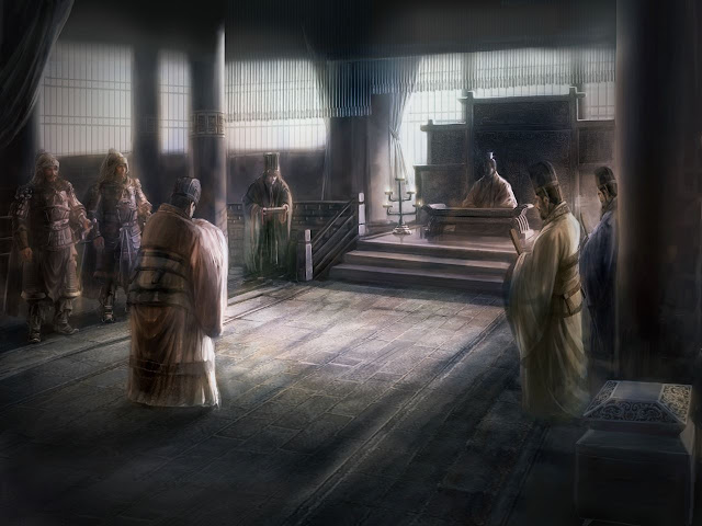 Chapter 60 : Zhang Song Turns The Table On Yang Xiu; Pang Tong Proposes The Occupation Of Shu.