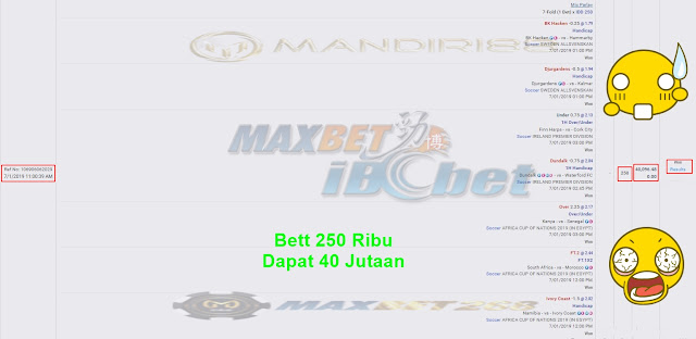  Selamat Kepada HxxxI IxxxxN yang sedang beruntung memenangkan Jackpot MIX PARLAY