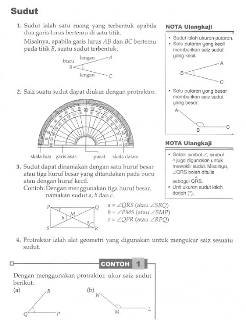 Bab 9 Garis Dan Sudut - Matematik Inspirasiku