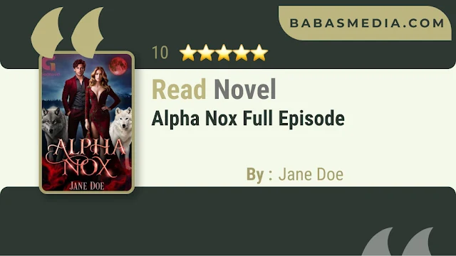 Cover Alpha Nox Novel By Jane Doe