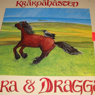 Dra & Dragga Kråkpåhästen 1979 Swedish Folk.