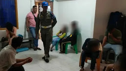 6 Wanita dan 4 Pria di Amankan Satpol PP Padang Saat Razia Kafe dan Penginapan