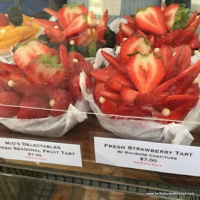 strawberry tart at Portland Farmers Market in Portland, Oregon