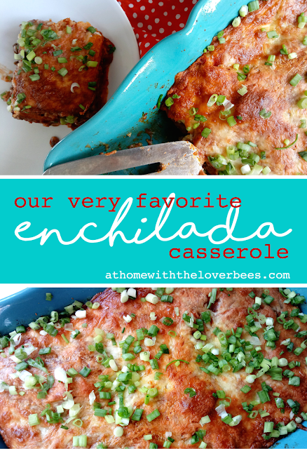 Our Favorite Enchilada Casserole Pin