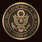 The seal of the United States was designed by Charles Thompson. (great seal of the united states bronze emblem crest lg)