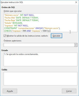LibreOffice Base y SQL