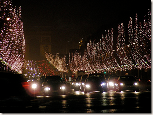 A look at the Champs Elysee during the night - one of Paris' most beautiful streets, and also the most famous boulevard in the world