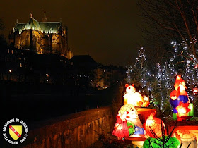 METZ (57) - La cathédrale Saint-Etienne by night !
